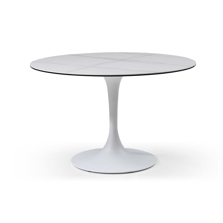 Amarosa Dining Table-Whiteline Modern Living-WHITELINE-DT1719-WHT-Dining Tables-2-France and Son