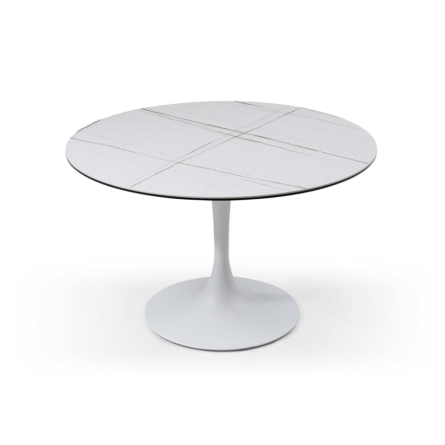 Amarosa Dining Table-Whiteline Modern Living-WHITELINE-DT1719-WHT-Dining Tables-1-France and Son