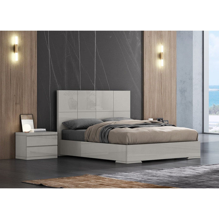 Anna Bed-Whiteline Modern Living-WHITELINE-BQ1207-LGRY-BedsGrey-Queen-5-France and Son