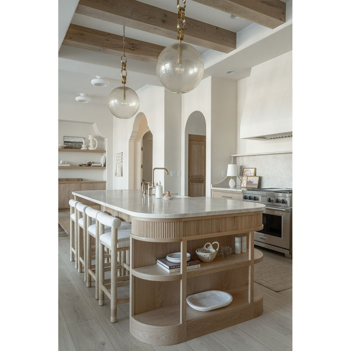 Pendants Nessa Pendant - Vintage Brass 17.75in