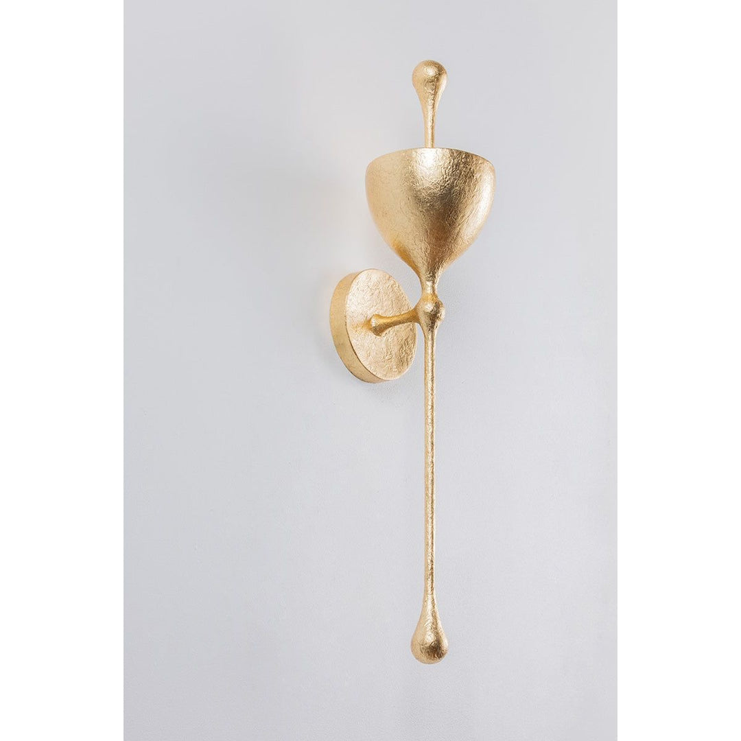 Antalya Wall Sconce - Vintage Gold Leaf