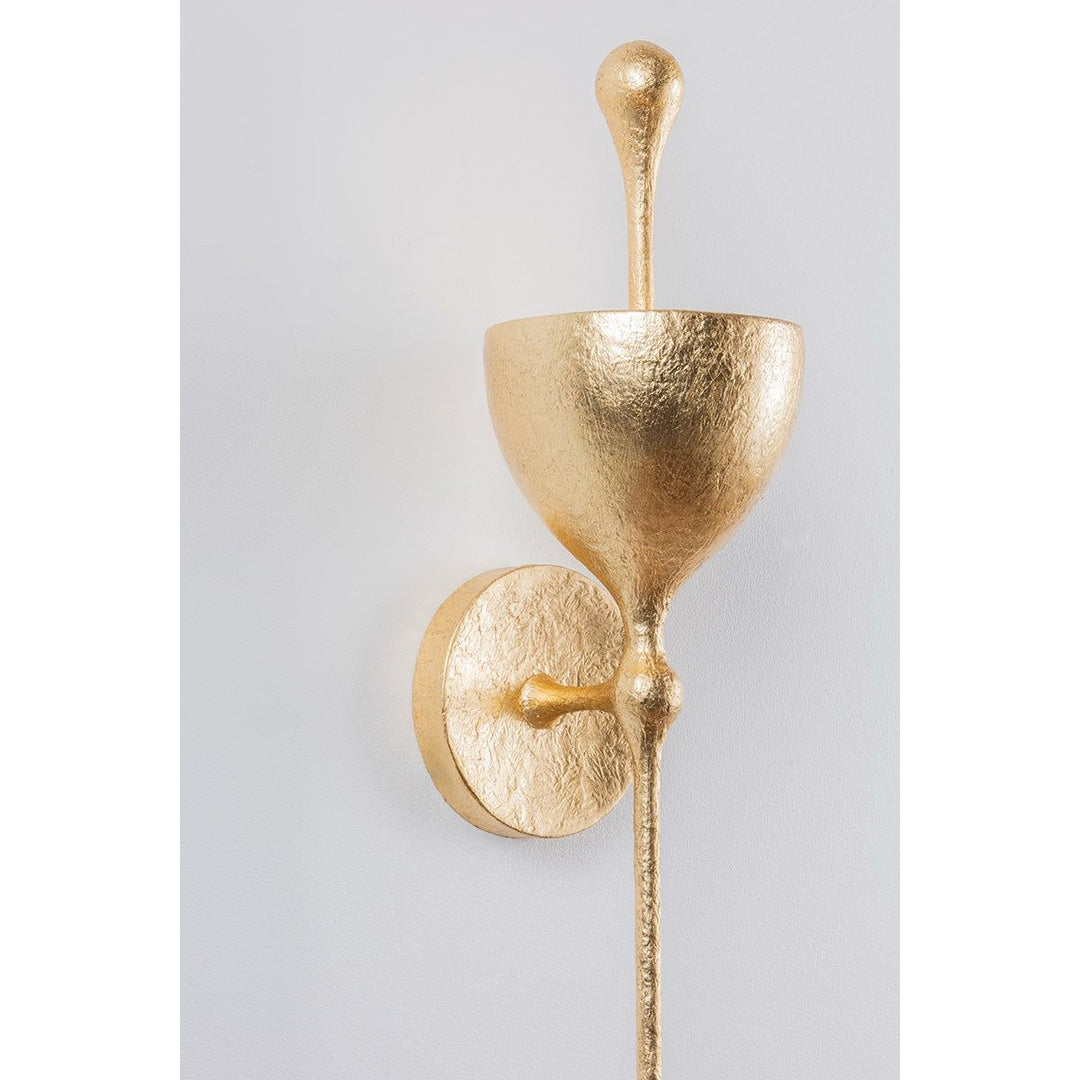 Antalya Wall Sconce - Vintage Gold Leaf