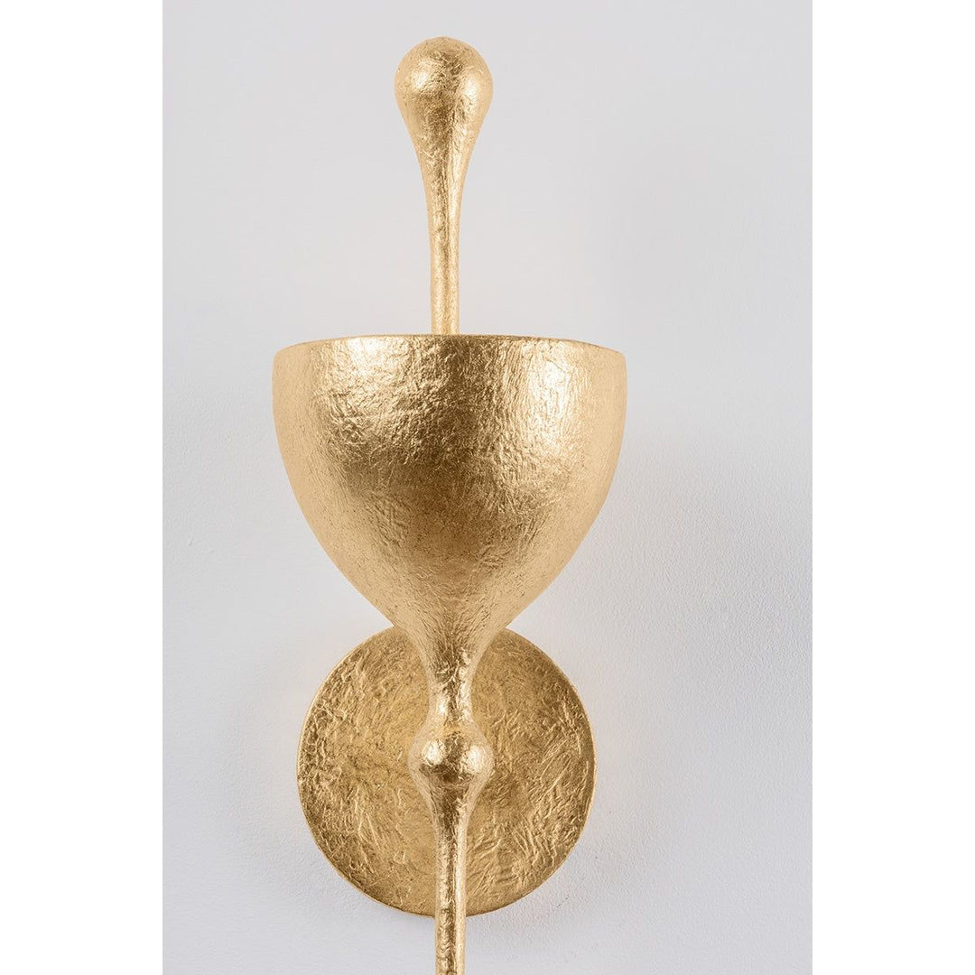 Antalya Wall Sconce - Vintage Gold Leaf