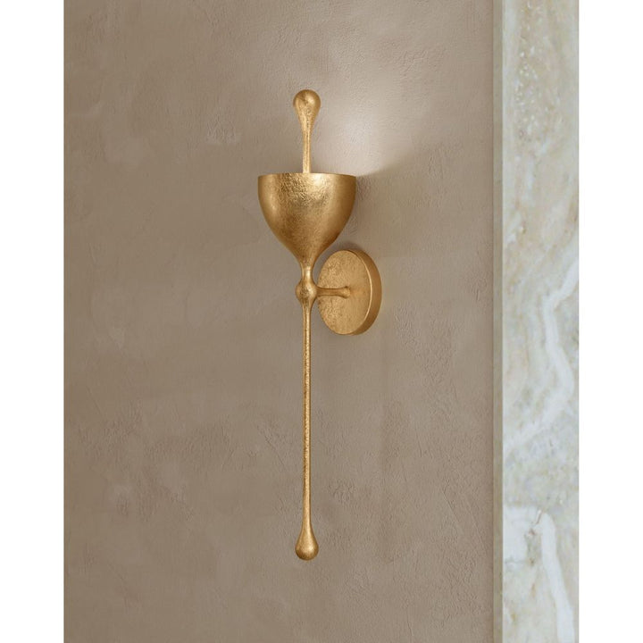 Wall Lighting Antalya Wall Sconce - Vintage Gold Leaf