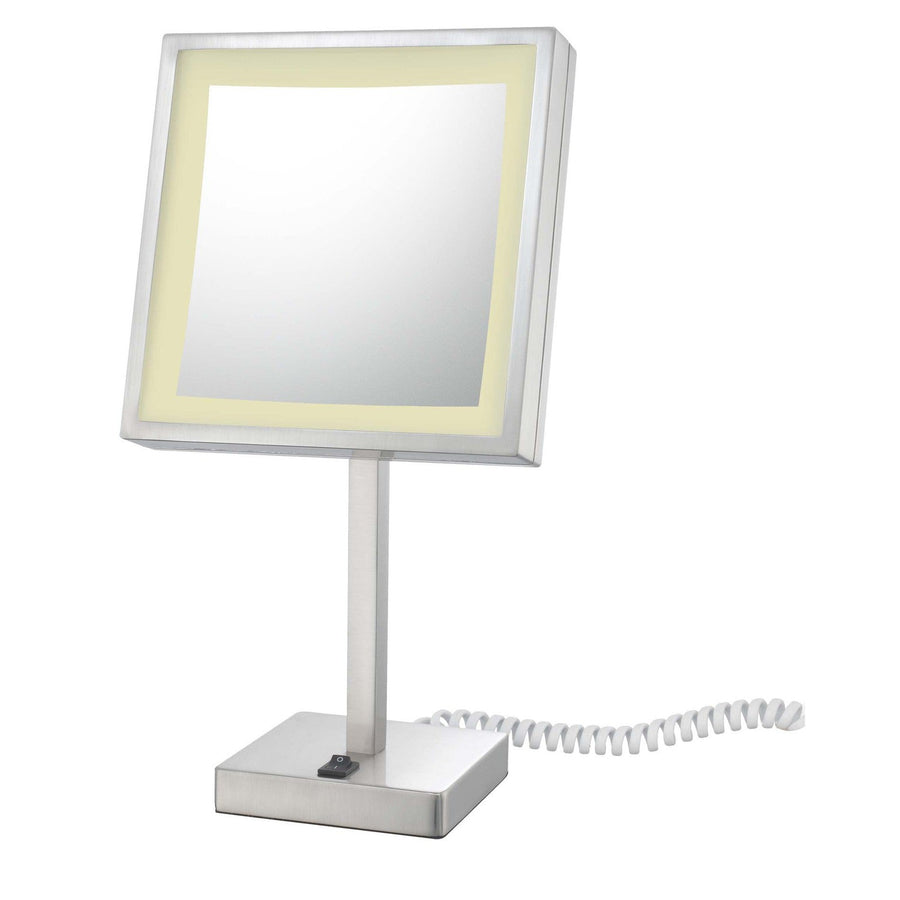 Single-Sided LED Square Free Standing Mirror Plug In-Aptations-APT-71273-Mirrors-1-France and Son