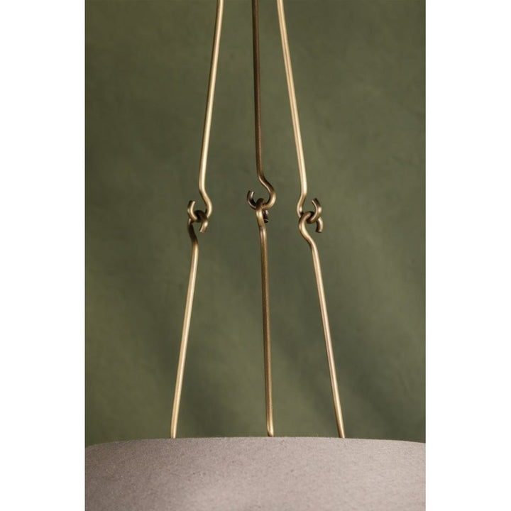 Archive Chandelier - Patina Brass