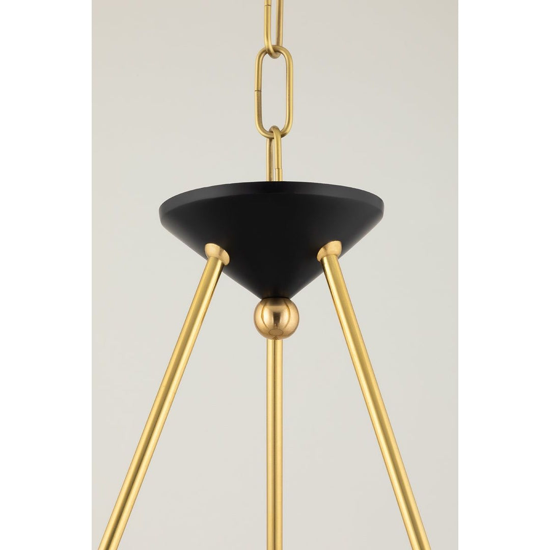 Aries Chandelier - Vintage Polished Brass/Deep Bronze 30 Lights