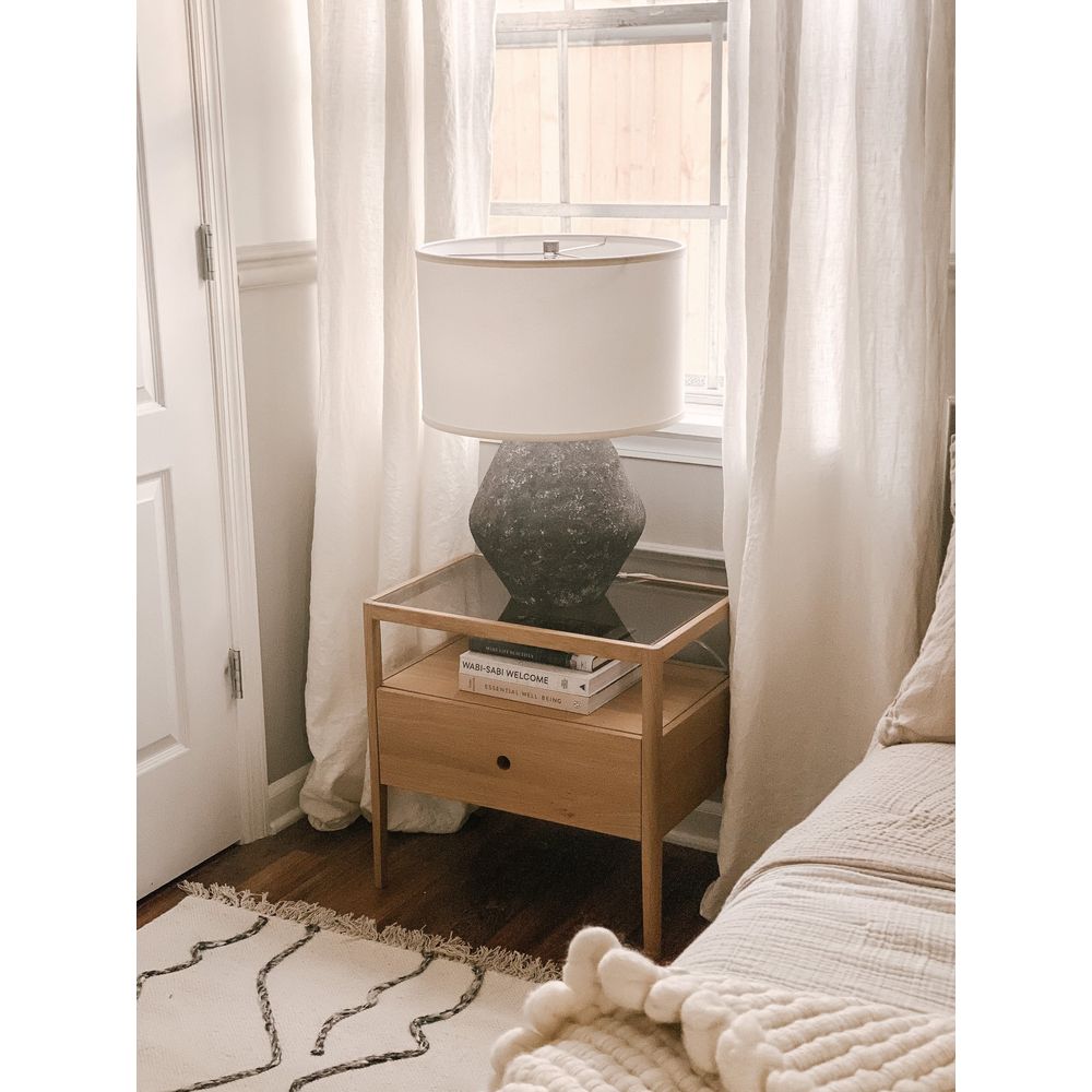 Artifact Table Lamp - Lava