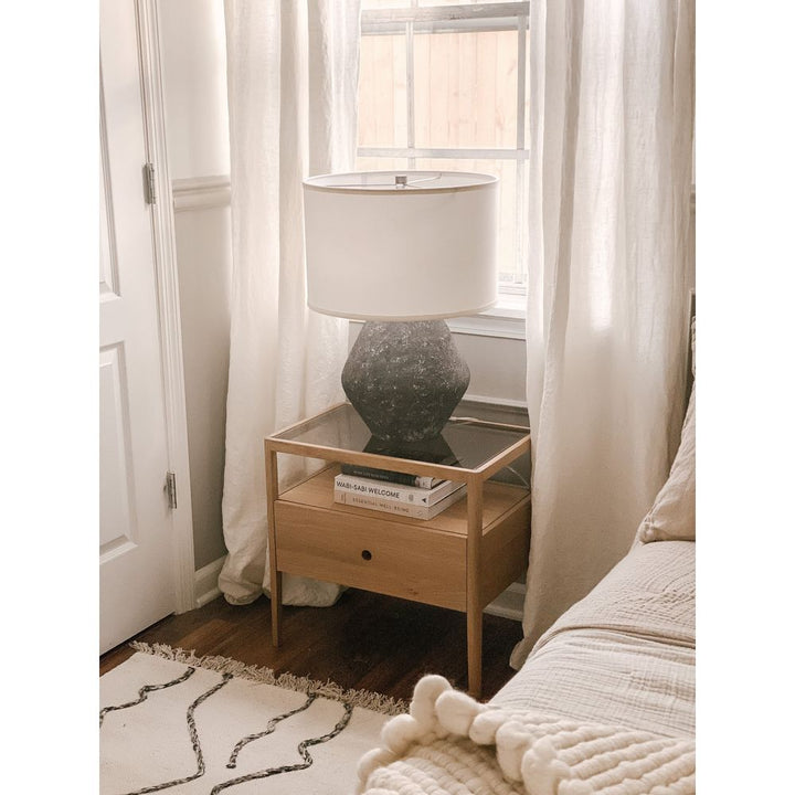 Artifact Table Lamp - Lava