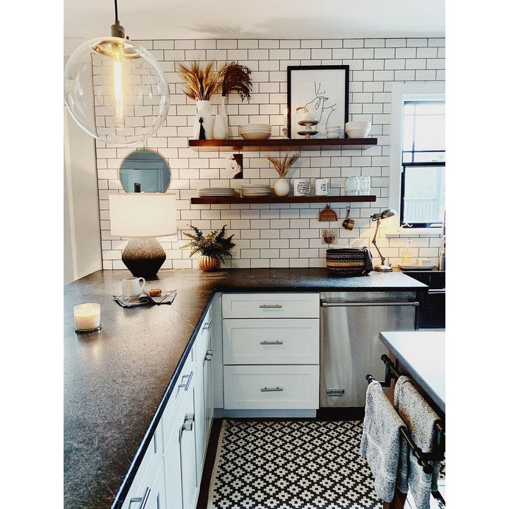 Artifact Table Lamp - Lava