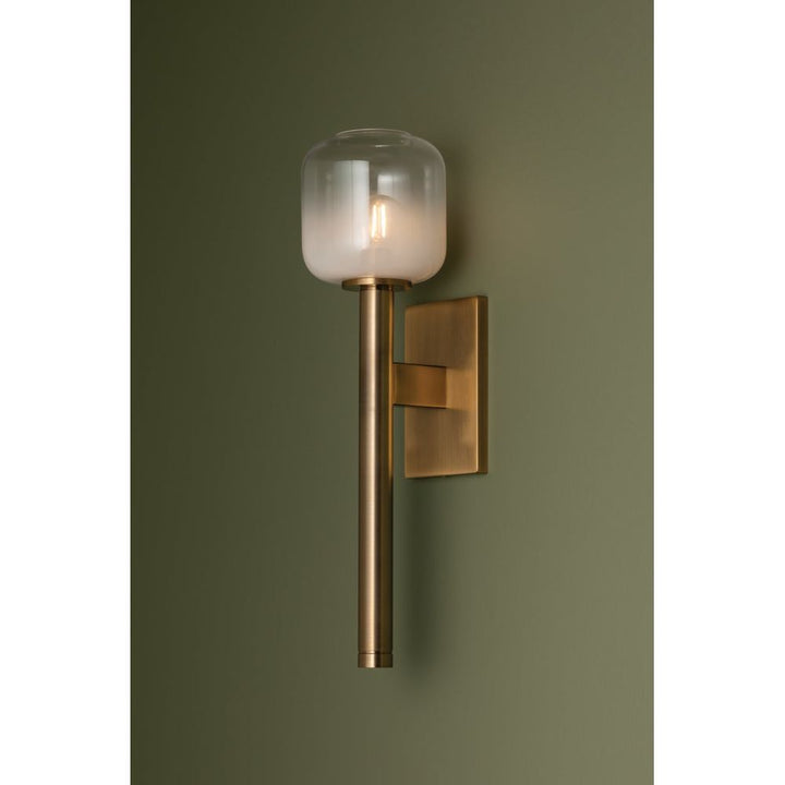 Axton Wall Sconce - Patina Brass
