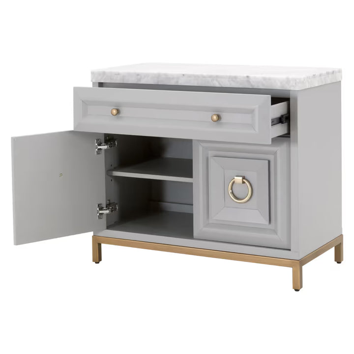 Azure Carrera Media Chest
