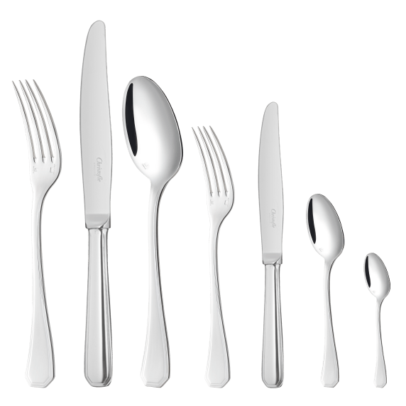 110-Piece Silver-Plated Flatware Set with Free Storage Chest | America