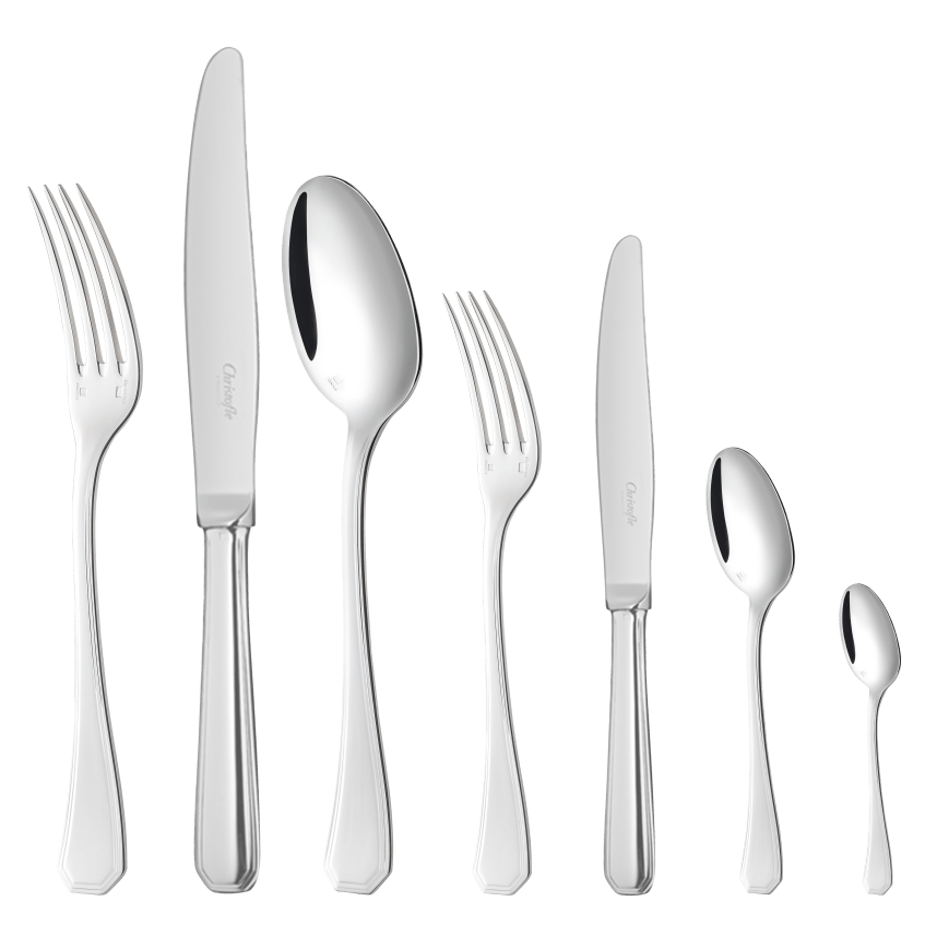 110-Piece Silver-Plated Flatware Set with Free Storage Chest | America