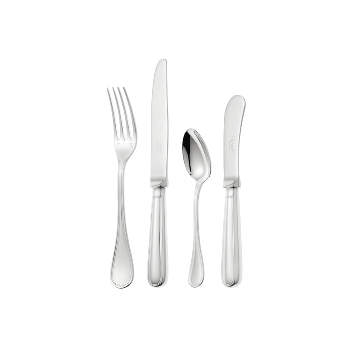 7-Piece Silver-Plated Breakfast Duo Set Albi Flatware Set