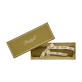 La Trousse - 4 Piece Medium-Sized Silver Plated Individual Set, MOOD Flatware Set