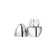 MOOD Coffee Silver-Plated 6-Piece Espresso Spoon Set, MOOD Coffee Flatware Set