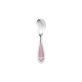 Silver-Plated Baby Spoon - Rose Quartz Serving Utensil