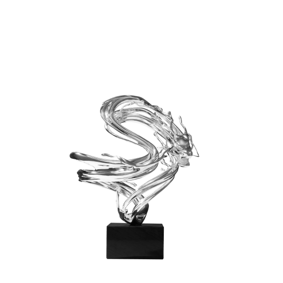 Xingyun, the Flowing Dragon - Large Size (59,5 Cm - 17,7 In), Dragon Zheng Lu Decorative Object