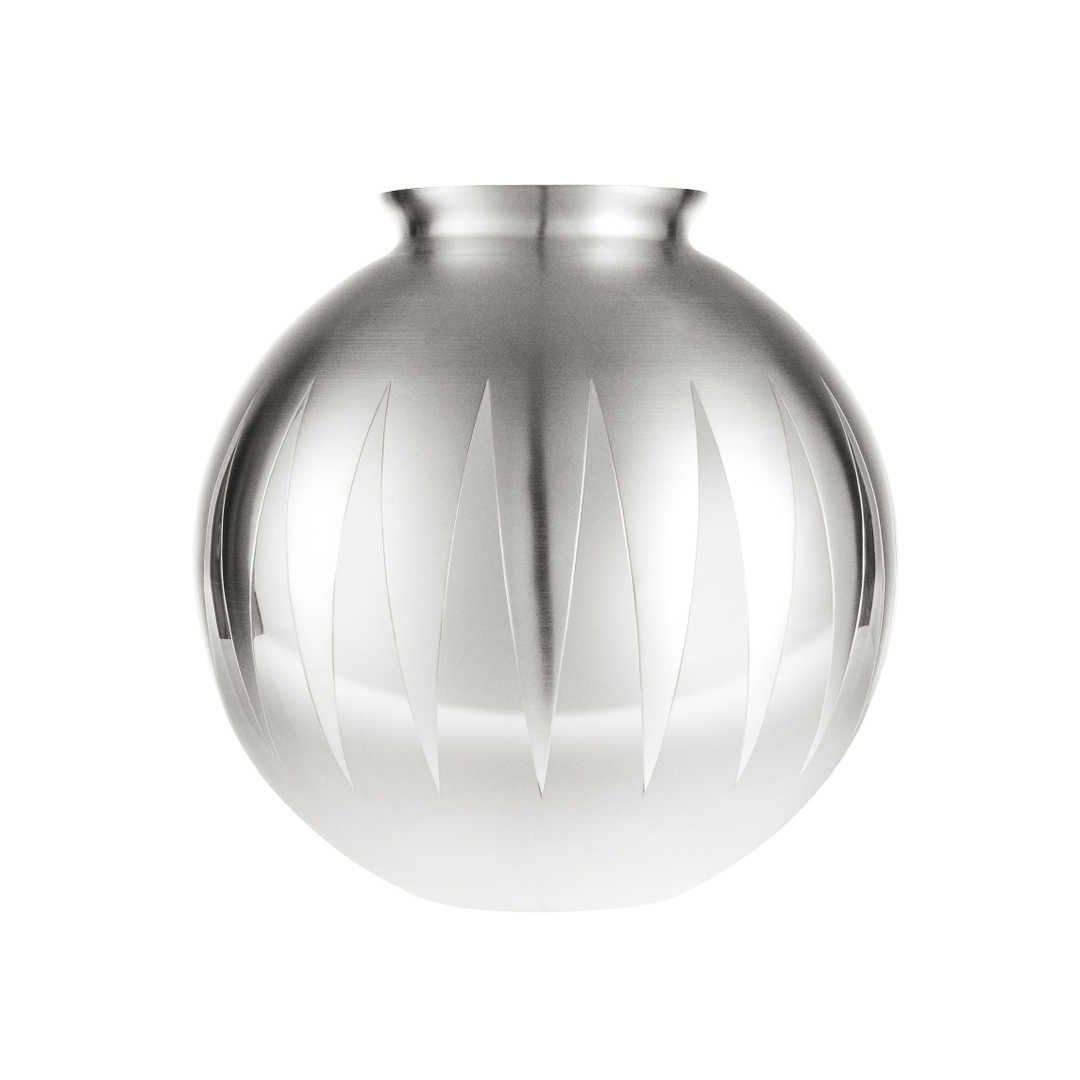 Sterling Silver Dents-De-Loup Haute Orfèvrerie Les Collections Historiques Vase Vases