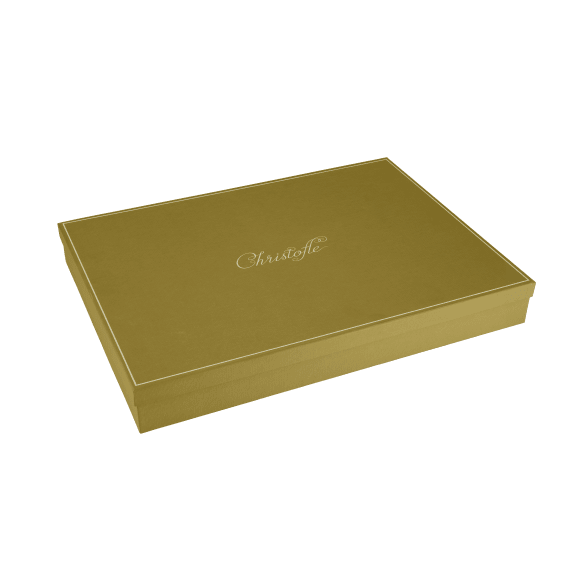 Silver-Plated Graphik Rectangular Tray - 45 X 32 Cm
