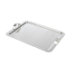 Silver-Plated Graphik Rectangular Tray - 45 X 32 Cm