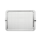 Silver-Plated Graphik Rectangular Tray - 45 X 32 Cm