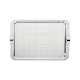 Silver-Plated Graphik Rectangular Tray - 45 X 32 Cm