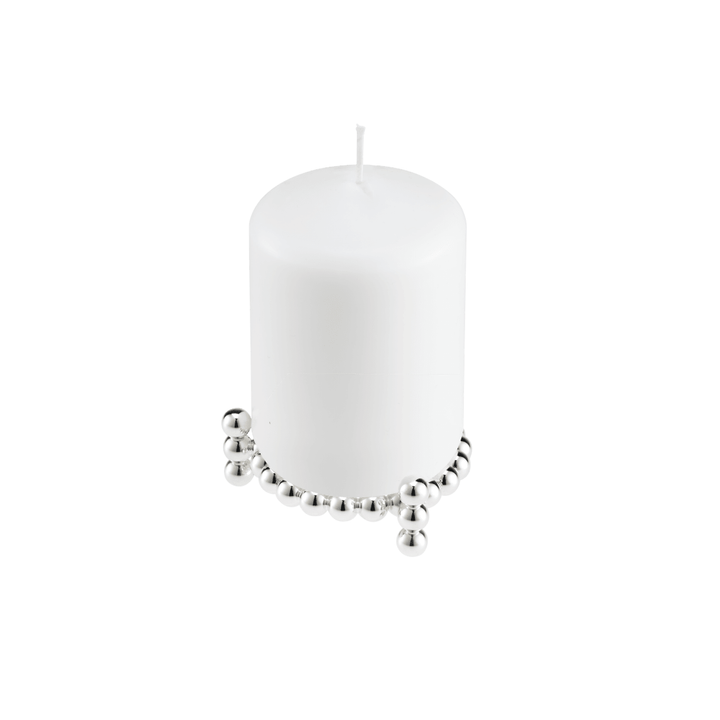 Candle Jewel Perles Silver Plated Candles