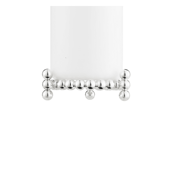 Candle Jewel Perles Silver Plated Candles