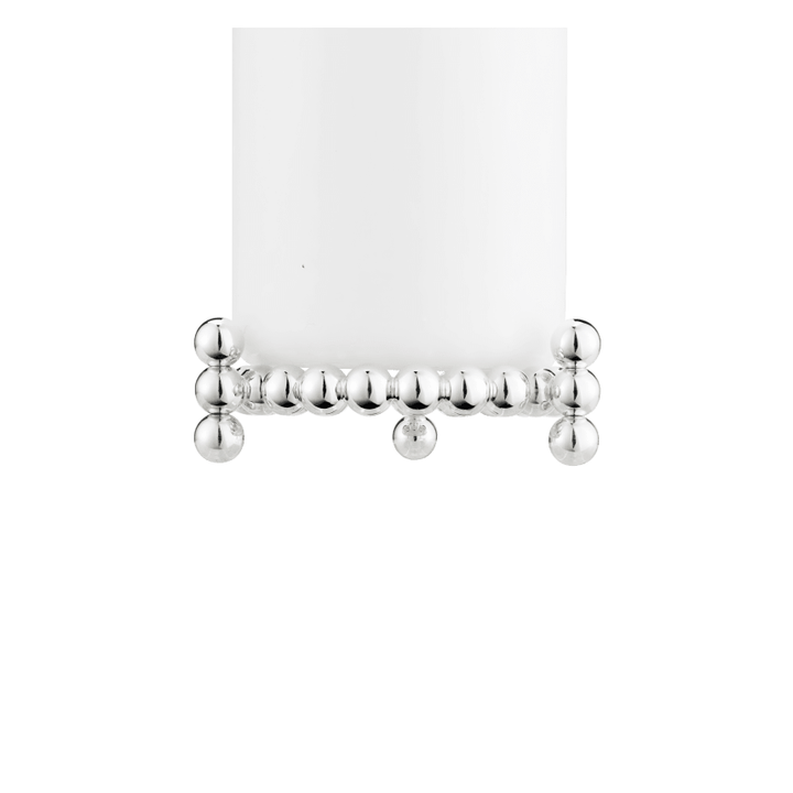 Candle Jewel Perles Silver Plated Candles