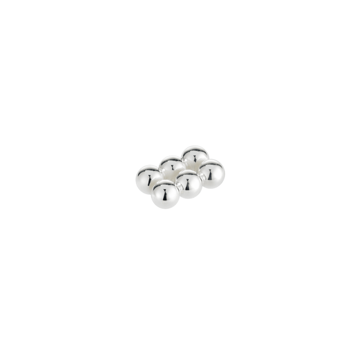 Set of 2 Place Card Holders Perles Silver Plated Flatware Set