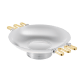 Silver-Plated Centerpiece with Gilded Handles Bowl