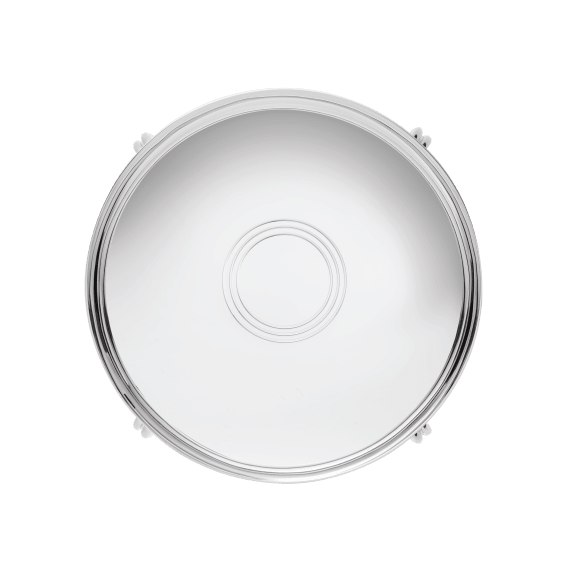 Silver-Plated Four-Ring Centerpiece Fjerdingstad Bowl