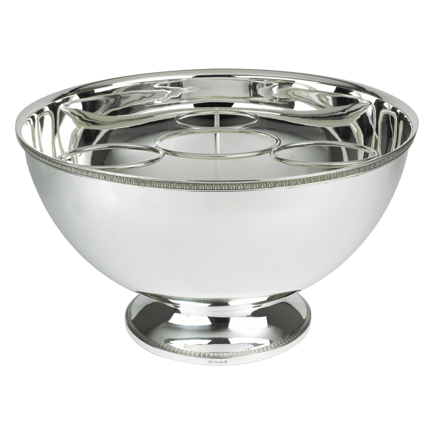 Punch Bowl Malmaison Silver Plated