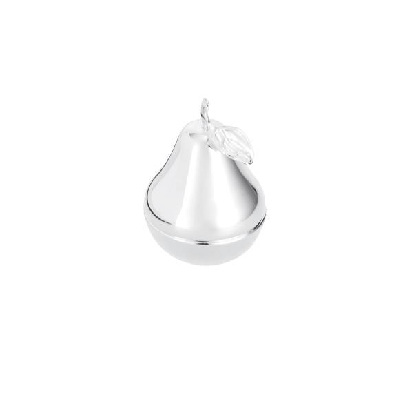 Silver-Plated Pear Trinket Box, Bonbonnière Boxes