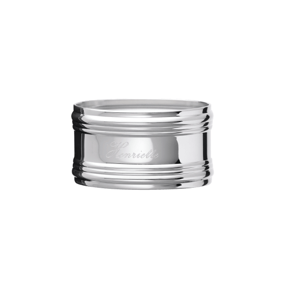 Silver-Plated Napkin Ring, Henriette Napkins