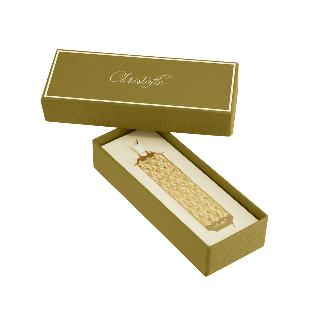 Bookmark Palmette Malmaison Impériale Gilded Metal Decorative Object