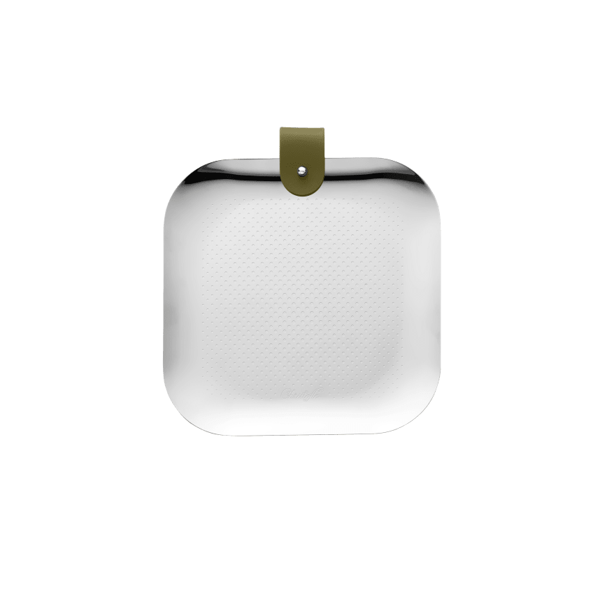 Stainless Steel Trinket Tray Imperial Green Club