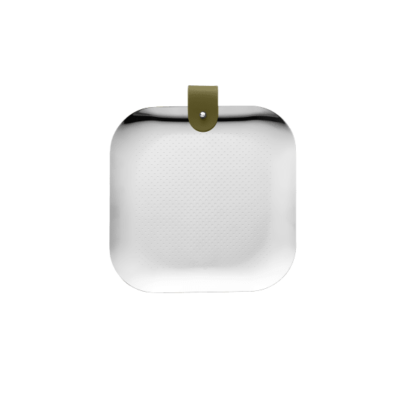 Stainless Steel Trinket Tray Imperial Green Club