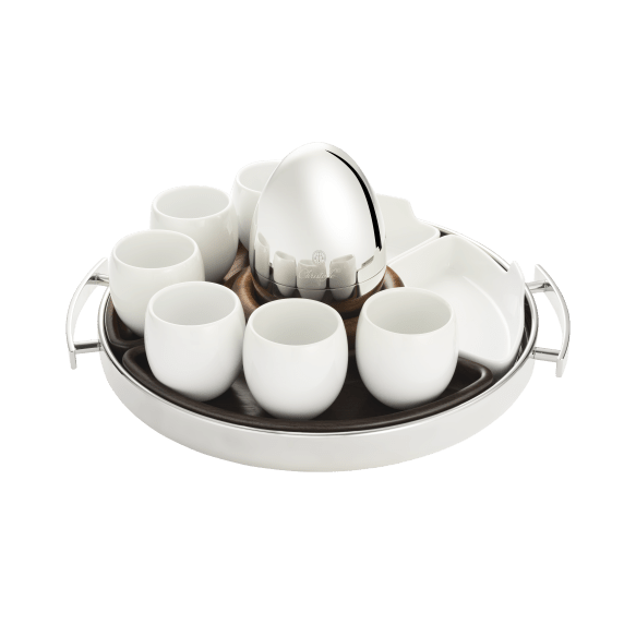 Set of 2 Porcelain Espresso Coffee Cups