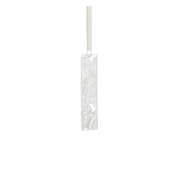 Bookmark Rêve Cosmique Palladium Plated Decorative Object