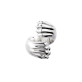 Sterling-Silver Cross Ring Rhodium Plated Decorative Object