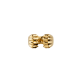 Sterling-Silver Gilded 24 Carats Open Ring Decorative Object