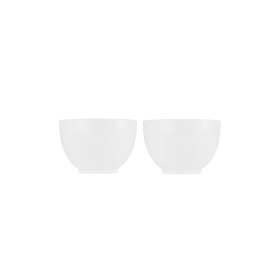 Set of 2 Porcelain Soup Bowls MOOD Asia, MOOD Asia
