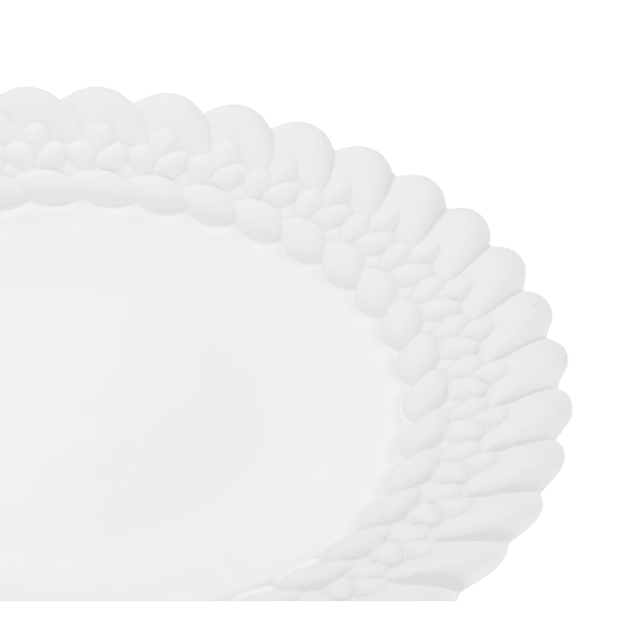 Bread Plate Babylone Porcelain