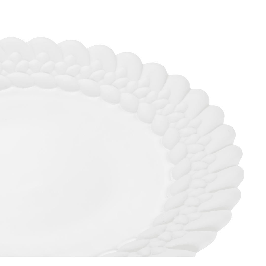 Bread Plate Babylone Porcelain