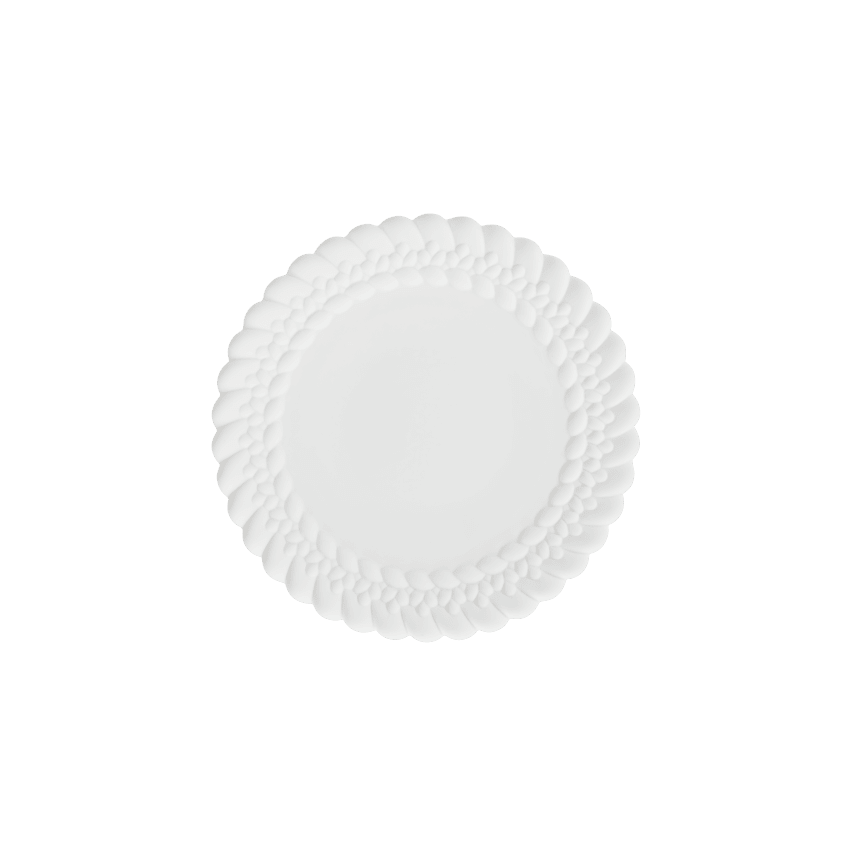 Bread Plate Babylone Porcelain