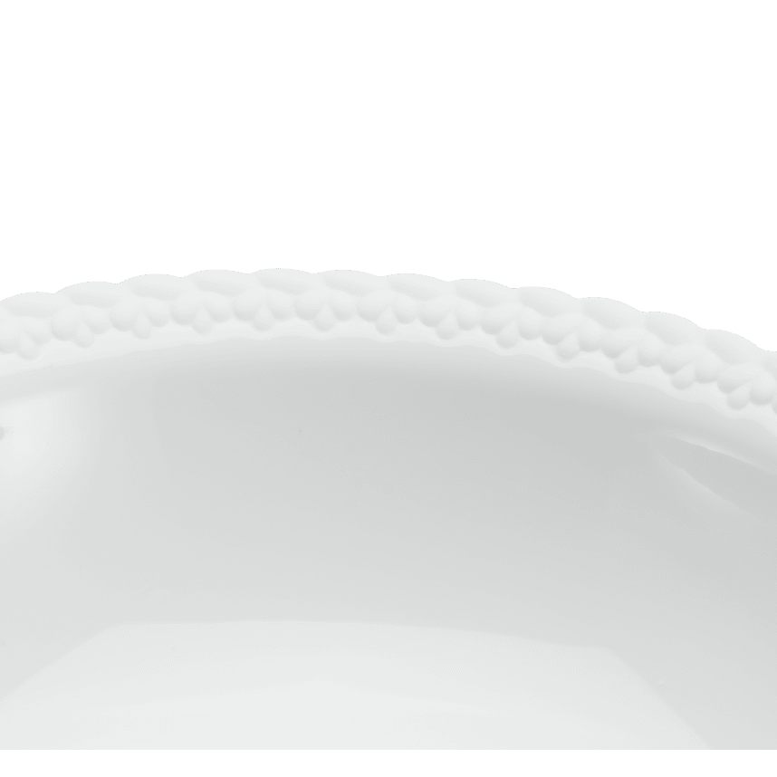Open Vegetable Dish Babylone Porcelain Bowl