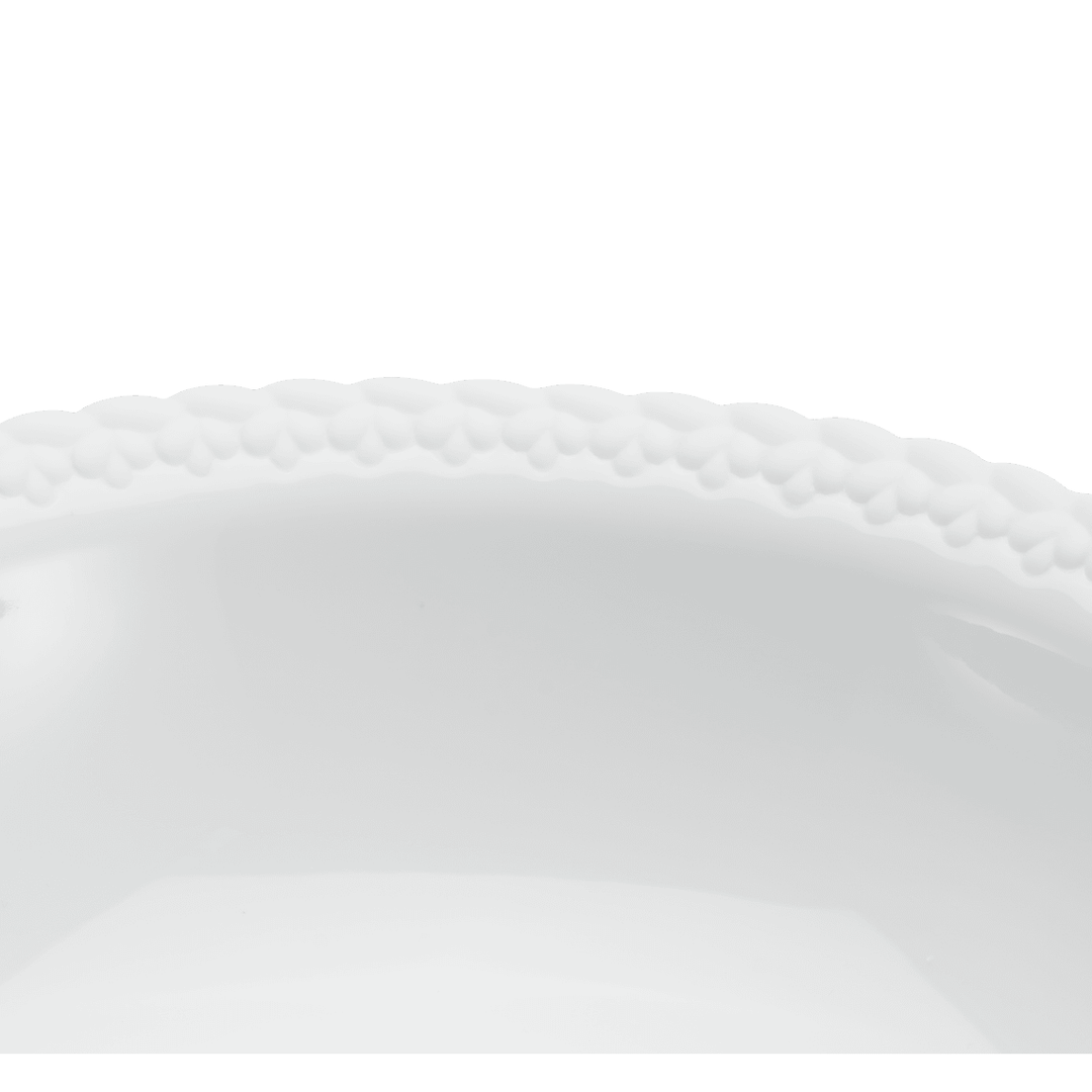 Open Vegetable Dish Babylone Porcelain Bowl